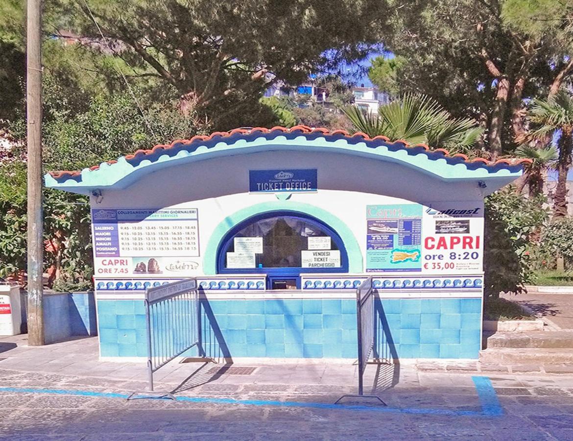 Casa Rosa Appartamento Con Giardino Cetara Exterior foto