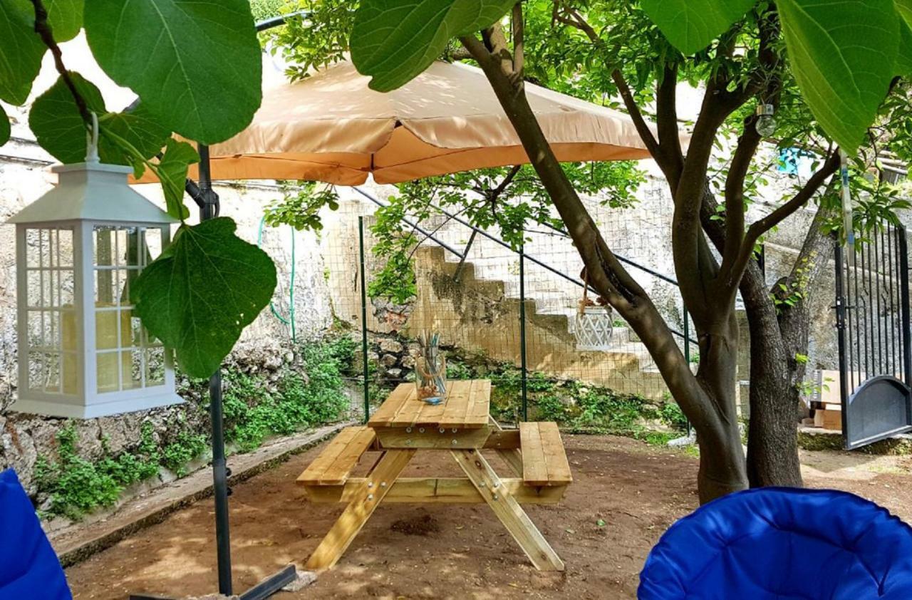 Casa Rosa Appartamento Con Giardino Cetara Exterior foto