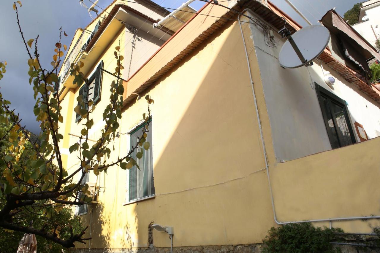 Casa Rosa Appartamento Con Giardino Cetara Exterior foto