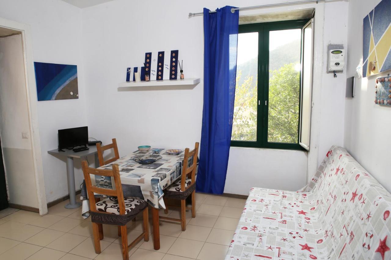 Casa Rosa Appartamento Con Giardino Cetara Exterior foto